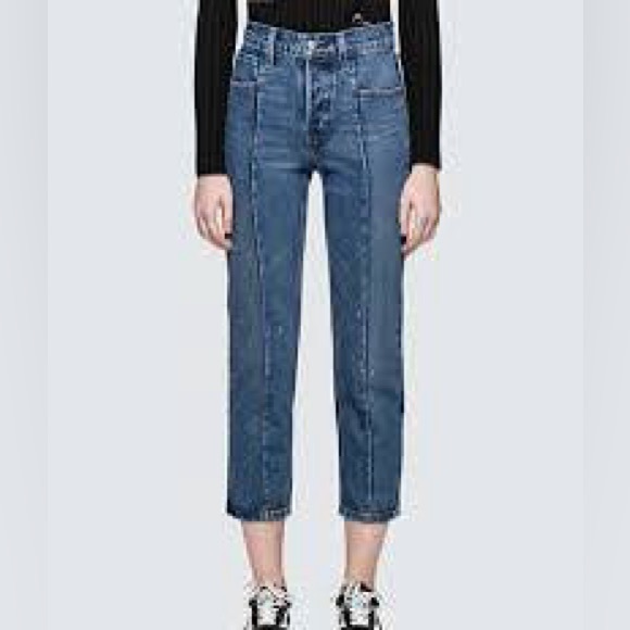 Levi's Denim - Levi's REVOLVE Altered Straight No Limits Ankle Jeans 29x25 Button Fly Women’s